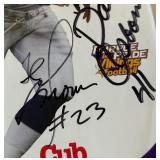Dave Osborn, Bill Brown, and Ted Brown Autographed Vikings Football Gameday Magazine