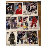 28 Minnesota NHL Hockey Alumi Autographed Cards!!!