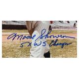 Bill "Moose" Skowron Autographed w/ 5x WS Champs Inscription New York Yankees 8x10" Baseball Photo