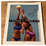 Kerri Walsh Autographed Volleyball Photo