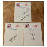 Tom Brunansky, Tim Laudner, Roy Smalley, Les Straker, Mike Smithson 2x Autogrpahed 1986 Minnesota Twins Season Ticket Party