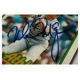 Mark McGwire Autographed 1989 Topps #70 Baseball Card