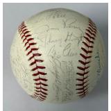 1964 Minnesota Twins Team Signed Baseball - ~33 Autographs - Killebrew, Oliva, Versalles, Allison, Kaat, Pascual, Perry, Grant, Mele, Rollins, Zimmerman, Kindall, Kostro, Naragon, Allen, Goryl, and mo