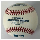 Tim Laudner Autographed Baseball Ralings OMLB Selig Ball - Minnesota Twins