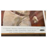 Albert Pujols Autographed and Framed and Matted Limited Edition /700 Photo with COA 18x22" Numbered 413/700