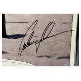 Adam Johnson Autographed Volleyball Poster Framed 20x28"