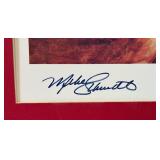 Mike Schmidt Autographed Limited Edition /1,500 and Artist Ron Lewis Signed 20x27" w/ COA Baseball