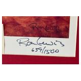 Mike Schmidt Autographed Limited Edition /1,500 and Artist Ron Lewis Signed 20x27" w/ COA Baseball
