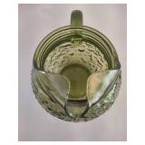 Anchor Hocking 'Lido Milano' Green Glass Pitcher Anchor Hocking 'Lido Milano' Green Glass Pitcher