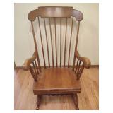 Antique Wooden Rocking Chair Antique Wooden Rocking Chair