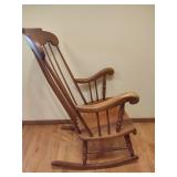 Antique Wooden Rocking Chair Antique Wooden Rocking Chair