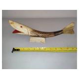 Carved Cow/Bull Horn Fish Sculpture Carved Cow/Bull Horn Fish Sculpture