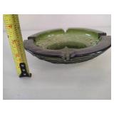 Anchor Hocking 'Soreno' Avocado Green Ashtray Anchor Hocking 'Soreno' Avocado Green Ashtray