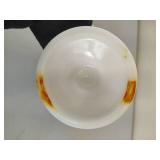 Fenton Hobnail Milk Glass Bowl, Milk Glass Vase & Serving Bowl Fenton Hobnail Milk Glass Bowl, Milk Glass Vase & Serving Bowl