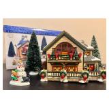Department 56 'Christmas Lake Chalet' *w/Original Box* Department 56 'Christmas Lake Chalet' *w/Original Box*
