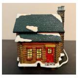 St. Nicholas Square 'The Log Cabin' and 'The Barn' *w/Original Boxes* St. Nicholas Square 'The Log Cabin' and 'The Barn' *w/Original Boxes*