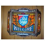 Heileman's Old Style Beer Lighted Bar Sign Heileman's Old Style Beer Lighted Bar Sign