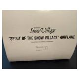 Department 56 'Spirit of the Snow Village' Airplane *w/Original Packaging Department 56 'Spirit of the Snow Village' Airplane *w/Original Packaging