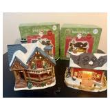 Santa's Workbench 'Silver Birches Lodge' and 'Willow Walk Farm' w/Original Packaging Santa's Workbench 'Silver Birches Lodge' and 'Willow Walk Farm' w/Original Packaging