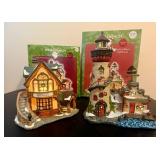 Santa's Workbench 'Potion & Pill Apothecary' and 'Butler's Wharf Lighthouse' w/Original Boxes Santa's Workbench 'Potion & Pill Apothecary' and 'Butler's Wharf Lighthouse' w/Original Boxes