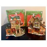 Santa's Workshop Classic Series 'The Terrace Tea Room' and 'Antiques in Time' *w/Original Boxes* Santa's Workshop Classic Series 'The Terrace Tea Room' and 'Antiques in Time' *w/Original Boxes*