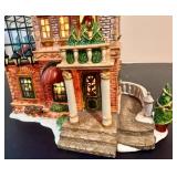 Santa's Workshop Classic Series 'The Terrace Tea Room' and 'Antiques in Time' *w/Original Boxes* Santa's Workshop Classic Series 'The Terrace Tea Room' and 'Antiques in Time' *w/Original Boxes*