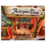 Santa's Workshop Classic Series 'The Terrace Tea Room' and 'Antiques in Time' *w/Original Boxes* Santa's Workshop Classic Series 'The Terrace Tea Room' and 'Antiques in Time' *w/Original Boxes*