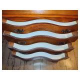 Solid Wood Drop Front Secretary Desk Solid Wood Drop Front Secretary Desk