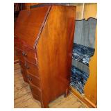 Solid Wood Drop Front Secretary Desk Solid Wood Drop Front Secretary Desk