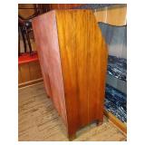 Solid Wood Drop Front Secretary Desk Solid Wood Drop Front Secretary Desk