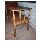 Two Tier Spindle Sides End Table Two Tier Spindle Sides End Table