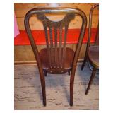 Eight Great Northern Chair Company Wood Chairs Eight Great Northern Chair Company Wood Chairs
