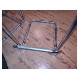 Four Bar Height Stools w/Footrests Four Bar Height Stools w/Footrests