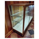 Lighted Glass/Metal Display Case Lighted Glass/Metal Display Case