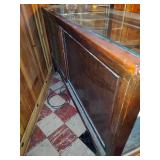 Lighted Wood & Glass Display Case Lighted Wood & Glass Display Case