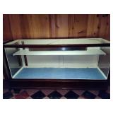 Lighted Wood & Glass Display Case Lighted Wood & Glass Display Case