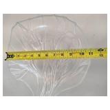 Four Large Glass Serving Bowls Four Large Glass Serving Bowls