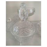 Assortment of Crystal Serving/Decor Pieces Assortment of Crystal Serving/Decor Pieces