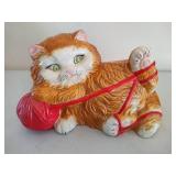 Vintage Ceramic Cat Door Stop Vintage Ceramic Cat Door Stop