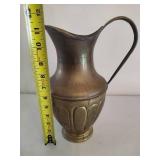 Brass Pitcher, Mouse & Decorative Swan Brass Pitcher, Mouse & Decorative Swan