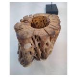 Wooden Plane, Carved Candle Holder & Mosquito Wooden Plane, Carved Candle Holder & Mosquito