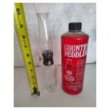 Lot of Oil Lamps & Bottle of Oil Lot of Oil Lamps & Bottle of Oil