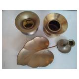 Lot of Brass Decor Pieces Lot of Brass Decor Pieces