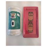 Department 56 Flashlight Ceramic Butter Dish Department 56 Flashlight Ceramic Butter Dish