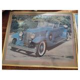 Framed Car Posters Framed Car Posters