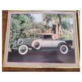 Framed Car Posters Framed Car Posters