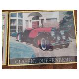 Framed Car Posters Framed Car Posters