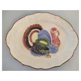 California Pottery Turkey Platter California Pottery Turkey Platter