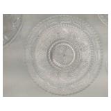 Lot of Assorted Glass Serving & Decor Pieces - Some with Gold Rim Lot of Assorted Glass Serving & Decor Pieces - Some with Gold Rim