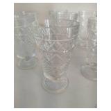 Eight Hazel Atlas Peanut Butter Glasses Eight Hazel Atlas Peanut Butter Glasses